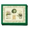 Миниатюра фото поднос с подушкой topiary creative tops | 220svet.ru