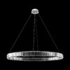 Миниатюра фото подвесной светильник loft it crystal ring 10135/1000 chrome | 220svet.ru