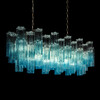 Миниатюра фото подвесная люстра loft it murano 10580/1000r clear blue | 220svet.ru