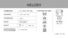 Миниатюра фото ткань garda decor 134ls-126901148-melody beg | 220svet.ru