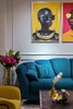 Миниатюра фото холст африканка garda decor 89vor-african girl1 | 220svet.ru