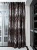 Миниатюра фото портьера серая garda decor 121gd-03603 | 220svet.ru