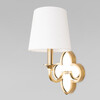 Миниатюра фото настенный светильник loft it silence 10303w brass | 220svet.ru