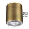 Миниатюра фото потолочный светильник odeon light brim 7137/12cl бронзовый | 220svet.ru