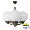 Миниатюра фото подвесной уличный светильник fumagalli sichem/g250 3l. g25.120.s30.vye27 | 220svet.ru