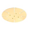 Миниатюра фото основа для люстры crystal lux d600-8 gold | 220svet.ru