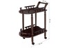 Миниатюра фото журнальный стол trolly oak | 220svet.ru