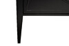 Миниатюра фото комод черный garda decor 151sv-00001 | 220svet.ru