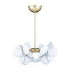 Миниатюра фото люстра на штанге loft it matisse 10008/8 white | 220svet.ru