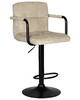 Миниатюра фото стул барный dobrin kruger arm black lm-5011_b-m_vv-lar-e2041-04-12867 | 220svet.ru