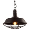Миниатюра фото подвесной светильник arte lamp ferrico a9183sp-1bk | 220svet.ru