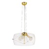 Миниатюра фото подвесная люстра lumina deco globo ldp 6018-500 pr+f.gd | 220svet.ru
