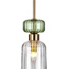 Миниатюра фото подвесной светильник escada gloss 1141/1s green/clear | 220svet.ru