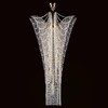 Миниатюра фото каскадная люстра artglass melanie dia 550x1000 ce | 220svet.ru