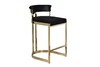 Миниатюра фото стул барный garda decor gy-b8216gold-bl | 220svet.ru
