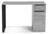 Миниатюра фото письменный стол woodville бэтти лофт бетон / черный 564717 | 220svet.ru