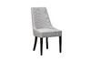 Миниатюра фото стул elegante рогожка светло-серый garda decor elegante-3k-santo1400-svser | 220svet.ru