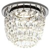 Миниатюра фото встраиваемый светильник ambrella light crystal k2075 ch/cl | 220svet.ru