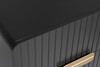 Миниатюра фото тумбочка серая garda decor 40ad-cb0005a | 220svet.ru