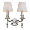 Миниатюра фото настенный светильник delight collection km0837w-2 chrome | 220svet.ru