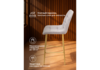 Миниатюра фото барный стул woodville челси светло-серый (zd 960) / золотой np 632543 | 220svet.ru