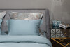 Миниатюра фото комплект наволочек тенсель бирюзовый 50*70 garda decor 144hf-70610 | 220svet.ru