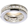 Миниатюра фото встраиваемый светильник ambrella light crystal k105 cl/ch | 220svet.ru