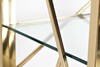 Миниатюра фото стеллаж garda decor gy-sh8711gold | 220svet.ru