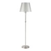 Миниатюра фото торшер crystal lux pt1 nickel/white | 220svet.ru