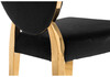 Миниатюра фото обеденная группа woodville вандер black / gold 599481 | 220svet.ru