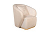 Миниатюра фото кресло garda decor 102an-84110 кремовый | 220svet.ru