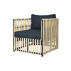 Миниатюра фото кресло roomers furniture kanayaarmchair | 220svet.ru