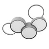 Миниатюра фото потолочный светильник loft it pin 10317/5 grey | 220svet.ru