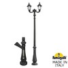 Миниатюра фото парковый фонарь fumagalli nebo ofir/rut 2l  e26.202.r20.axe27 | 220svet.ru
