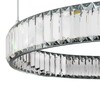 Миниатюра фото подвесной светильник loft it crystal ring 10135/800 chrome | 220svet.ru