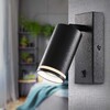 Миниатюра фото настенный cветильник эра wl19 bk gu10 mr16 ip20 б0056360 | 220svet.ru