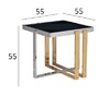 Миниатюра фото стол журнальный garda decor 47ed-20920 | 220svet.ru