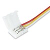 Миниатюра фото соединитель гибкий двухсторонний для светодиодной ленты ambrella illumination led strip 2835 12/24v (3 конт.) gs7651 | 220svet.ru