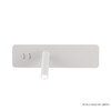 Миниатюра фото бра crystal lux vector clt 215w  wh | 220svet.ru