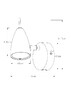 Миниатюра фото спот arte lamp regista a1966ap-1gy | 220svet.ru