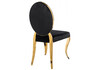 Миниатюра фото обеденная группа woodville вандер black / gold 599481 | 220svet.ru