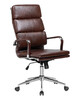 Миниатюра фото офисное кресло dobrin arnold lmr-103b_m_el-brown-13011 | 220svet.ru