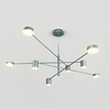 Миниатюра фото потолочная люстра на штанге inodesign motvikt green 41.1238 | 220svet.ru