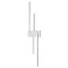 Миниатюра фото бра escada rail 10219/2led white | 220svet.ru