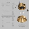 Миниатюра фото точечный светодиодный светильник denkirs shine glow dk2431-sb | 220svet.ru
