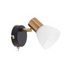 Миниатюра фото спот arte lamp falena a3117ap-1bk | 220svet.ru