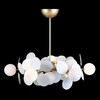 Миниатюра фото люстра на штанге loft it matisse 10008/12 white | 220svet.ru