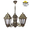 Миниатюра фото подвесной уличный светильник fumagalli sichem/anna 3l e22.120.s30.bxe27 | 220svet.ru