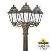 Миниатюра фото садово-парковый фонарь fumagalli gigi bisso/anna 3+1 e22.156.s31.byf1r | 220svet.ru