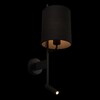 Миниатюра фото настенный светильник loft it ritz 10253w/b black | 220svet.ru